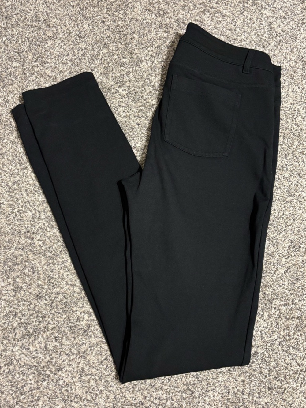 Athleta Black Slim Ponte Trousers